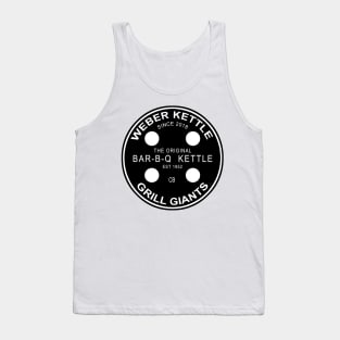 Grill Giants Addicted Back GrillGiants logo front Tank Top